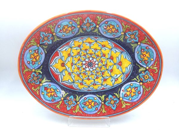 Oval platter cm 38 x 28 (15" x 11")